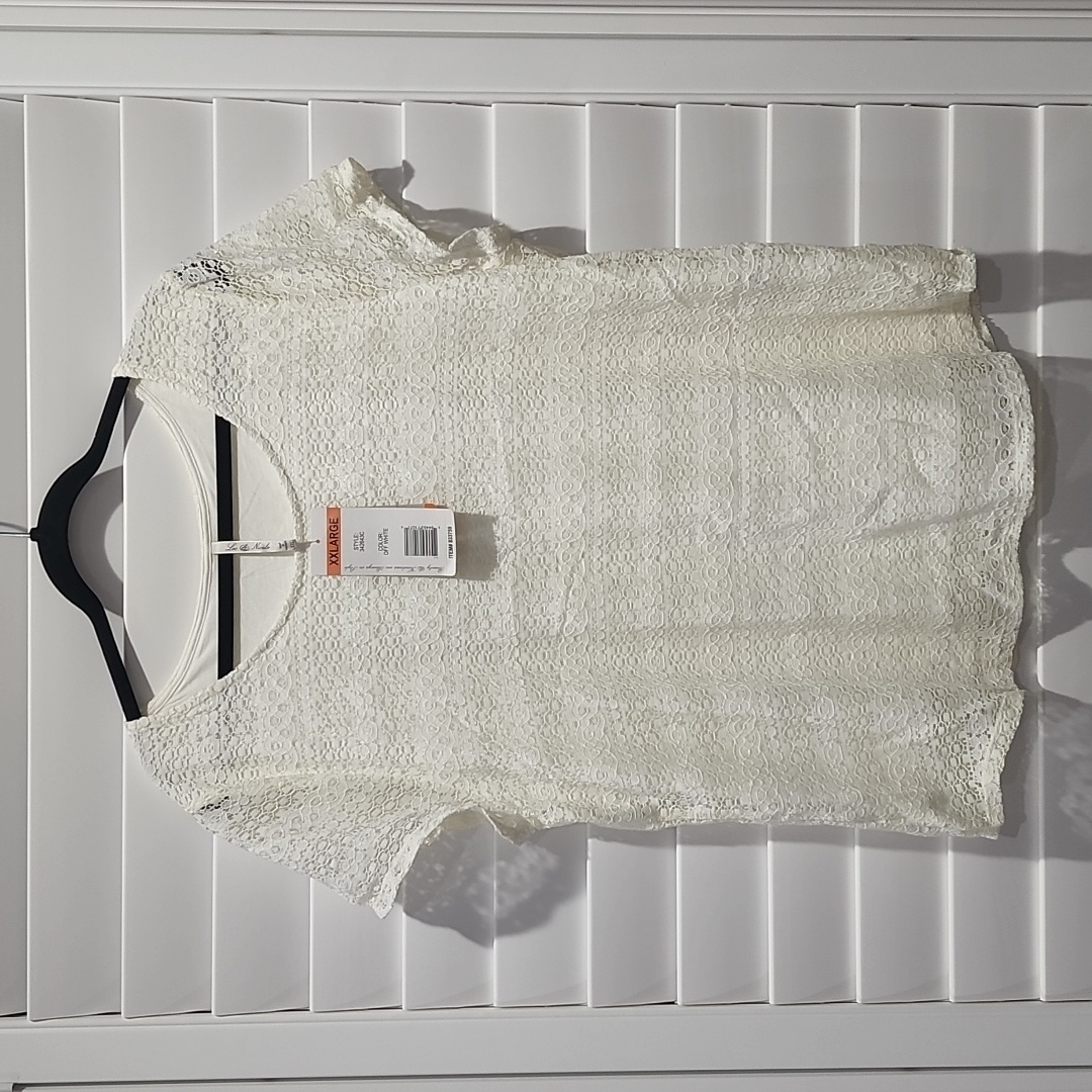 Off White Nit Top